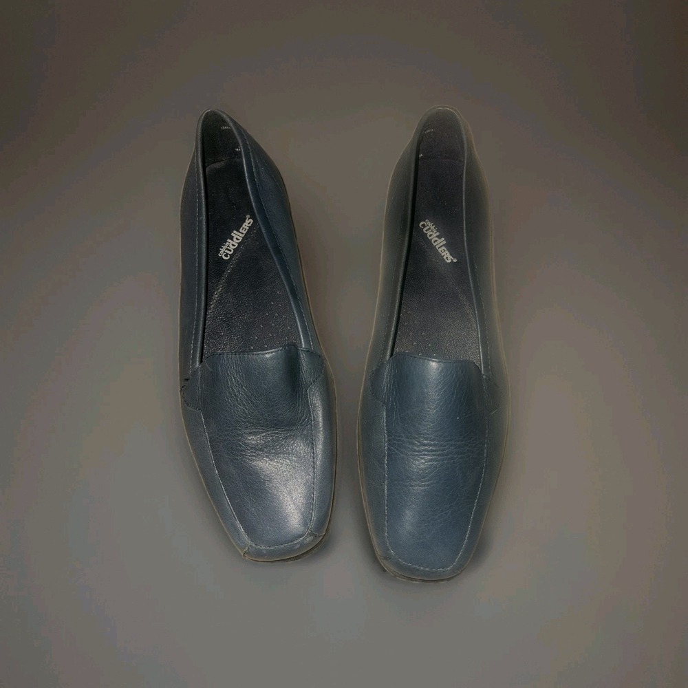 Cobbie Cuddlers‎ Slip Ons Womens Size 10w  Blue. 4065 DIAMOND